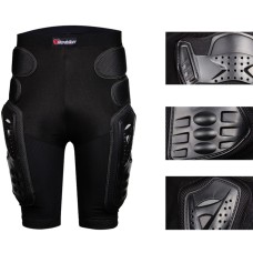 HEROBIKER MP1001B Motorcycleoff-road Armor Pants Cycling Short Style Drop-proof Protective Pants, Size:M