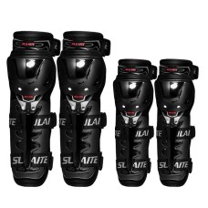 SULAITE Motorcycle Riding Protective Gear Four Seasons Anti-Fall Warm Windshield Rider Equipment, Knee Pads+Elbow Pads