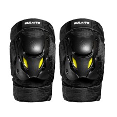 Защитный ветер Sulaite Motorcycle Protector Grider Hearthath Sharthaty Gear Оборудование для верховой езды, цвет: черные коленные прокладки