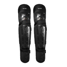 SULAITE Motorcycle Riding Knee Pads Electric Bike Windproof Cold-Proof Leggings Winter Plus Velvet Warm Protective Gear, Specification: One Size(Black)