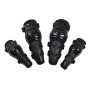 SULAITE Outdoor Sports Protective Gear Motocross Riding Motorsport Elbow Knee Pads, Specification: Free Size(Black)