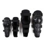 SULAITE Outdoor Sports Protective Gear Motocross Riding Motorsport Elbow Knee Pads, Specification: Free Size(Black)