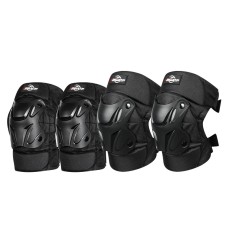 4 PCS / Set BSDDP RH-1019 Motorcycle Outdoor Sports Knee And Elbow Pads Anti-Fall Windproof Protective Gear