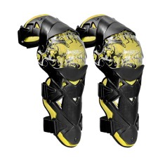 GHOST RACING GR-HX05 Motorcycle Riding Protective Gear Keep Warm Anti-Wind Anti-Fall Locomotive Knee Pad(Yellow)