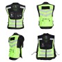 GHOST RACING GR-Y06 Motorcycle Riding Vest Safety Reflective Vest, Size: XL(Fluorescent Green)