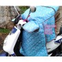Summer Motorcycle Waterproof Windshield Covered Sunshade(Little Blue)