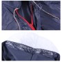 HUAMINGSI D-338 Adult Thicker Nylon Waterproof Fabric Impermeable Cycling Raincoat With Transparent Cap Brim