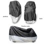 210D Oxford Cloth Motorcycle Electric Car Rainproof Dust-proof Cover, Size: XL (Black Silver)