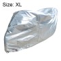 210D Oxford Cloth Motorcycle Electric Car Rainproof Dust-proof Cover, Size: XL (Silver)