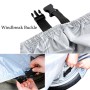 210D Oxford Cloth Motorcycle Electric Car Rainproof Dust-proof Cover, Size: XXXL (Black)
