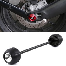 Modified Rear Wheels Drop Resistance Aluminum Alloy Ball Crash Protection Bars for Yamaha FZ09 MT-09(Silver)