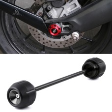 Modified Rear Wheels Drop Resistance Aluminum Alloy Ball Crash Protection Bars for Yamaha FZ09 MT-09(Silver Grey)