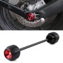 Modified Front Wheels Drop Resistance Aluminum Alloy Ball Crash Protection Bars for Yamaha MT-09(Red)