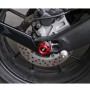 Modified Front Wheels Drop Resistance Aluminum Alloy Ball Crash Protection Bars for Yamaha MT-09(Red)