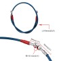 Motorcycle Dirt Bike Braided Hose Hydraulic Reinforce Brake Line Clutch Oil Tube