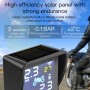 Motorcycle External High Precision Solar Charging Tire Pressure Monitoring System TPMS