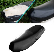 Водонепроницаемый мотоцикл черный кожаный крышка сиденья предотвращает защиту от сиденья скутера, размер: L, длина: 55-60 см; Ширина: 25-35см
