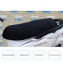 Waterproof Motorcycle Sun Protection Heat Insulation Seat Cover Prevent Bask In Seat Scooter Cushion Protect, Size: M, Length: 60-70cm; Width: 40-45cm(Black)