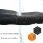 Motorcycle Breathable Sunscreen Double Layer 3D Honeycomb Small Hole Polyester Cushion Mesh, Size: M, Length: 80cm; Width: 51cm