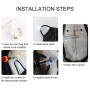 Motorcycle Refitted Seating Bag Accessories Receiving Storage Bags