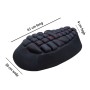 JFT  BC-333  Large 3D Shock Absorbing Inflatable Seat Cushion for Motorcycle Electric Vehicle(Black)