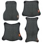 HOUZHI MTZT1010 Motorcycle Sun Insulation Cushion 3D Grid Breathable Sweating Cool Seat Cover, Style: Single Layer S