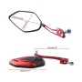 Motorcycle Modified Universal Rear View Mirror Set (Red)