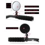 Universal 360 Rotate Adjustable Bicycle Rearview Handlebar Wide-angle Convex Mirror Cycling Rear View Mirror