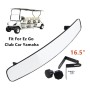 SF-GEF-02 Golf Club Car Central Rearview Convex Mirror Set for Yamaha / E-Z-GO