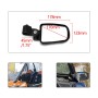 Pair All-terrain Vehicles Wide Field View 1.75 inch Rearview Mirror Side Reflector Mirror for UTV / ATV