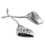 MB-MR011 Motorcycle Modified Universal ABS Skeleton Hand Rear View Mirror Set