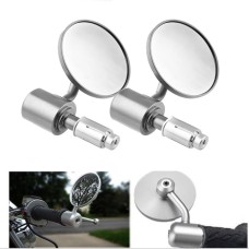 MB-MR009 Modified Motorcycle Rearview Reflective Mirror Rearview Side Mirrors (Silver)