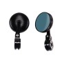 Motorcycle Modified Rearview Mirror CNC Handle Mirror Accessories(Black)