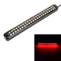 155mm DC12-24V / 2.2W Motorcycle LED Dynamic Blinker Side Lights Flowing Water Brake Lamp Turn Signal Light, Cable Length: 1m