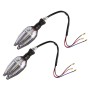 Motorcycle Turn Signal Light DC12V 1W 33LEDs SMD-3528 Lamp Beads (Blue Light)