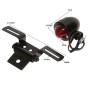 2 PCS KC-WD-FGZXD Motorcycle Retro Round Brake Light with License Plate Holder