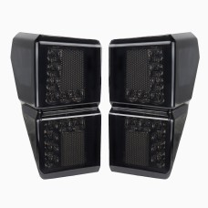 ATV Tail Light DC12V 2413766 for Polaris Ranger Crew XP 1000 2020-2021(Black)