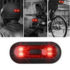 Мотоцикл шлем предупреждение о предупреждении USB Водонепроницаемое хвостовое освещение, спецификация: 4 бусинки B Модель