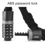 Motorcycles / Bicycle Chain Lock 5 Digit Password Anti-theft Password Lock, Length: 0.9m