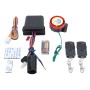 Motorcycle Safty Warning Alarm System with Two Remote Controls, DC 12V