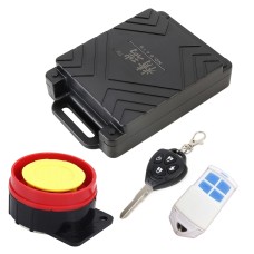 Motorcycle Safty Warning Alarm System with Two Remote Controls, DC 12V