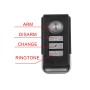 Wireless Anti-Theft Vibration Motorcycle Bicycle Waterproof Security Bike Alarm with Remote