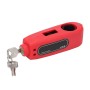 Speedpark Motorcycles Handle Anti-theft Lock Horn Lock (Red)