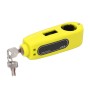 Speedpark Motorcycles Handle Anti-theft Lock Horn Lock (Yellow)