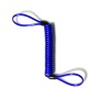 Охрана блокировки диска диска Anty Thief мотоцикл дисковый тормозный пружинный кабель (синий) (синий)