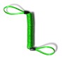 Alarm Disc Lock Security Anti Thief Motorbike Wheel Disc Brake Spring Cable(Green)