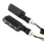 2 PCS KC050 Motorcycle LED Turn Signal Running Brake Light