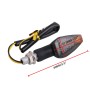 4 PCS DC 12V Motorcycle 12-LED Turn Signal Lamp Indicators Blinker Light(Yellow Light)