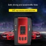M7 360 Degrees Full-Band Scanning Car Speed Testing System Radar Laser Detector, Support English & Russian Voice Broadcast(Red+Black)