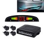 Car Buzzer Reverse Backup Radar System - Premium Quality 4 Parking Sensors Car Reverse Backup Radar System with LCD Display(Black)